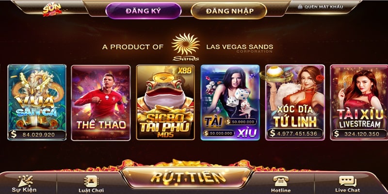 Tận hưởng kho game bài thú vị chỉ có tại Sunwin20