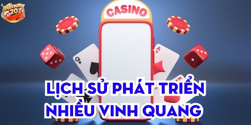 Lịch sử phát triển nhiều vinh quang SA Gaming Sunwin20